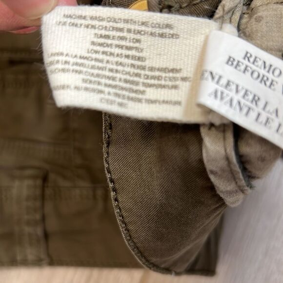 Daughters of the Liberation Anthropologie Brown Skinny Trouser Pants Size 2 - Picture 9 of 12